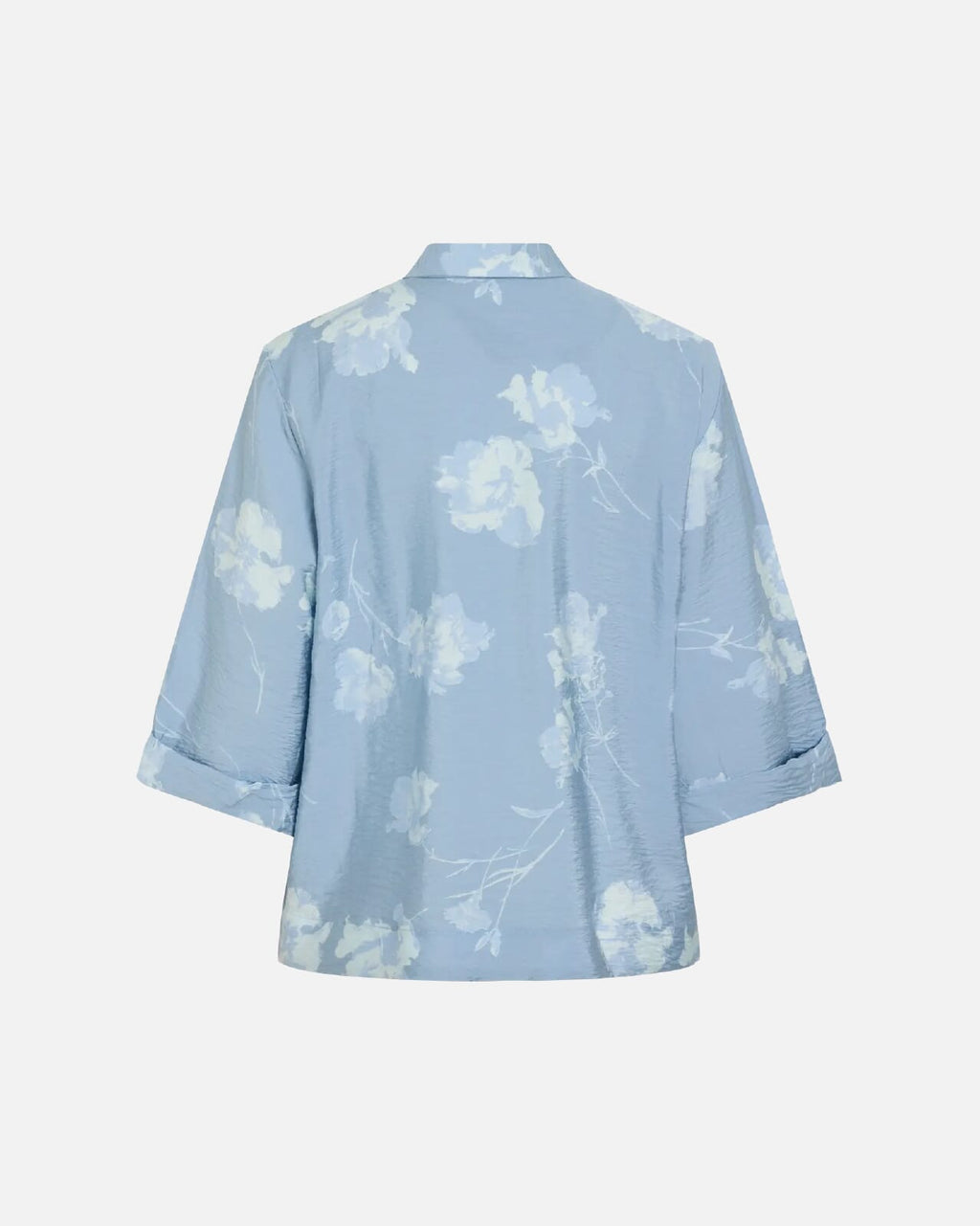 VILA Skjorte Nara Bia 3/4 Shirt - Nantcucket Breeze/ Bia