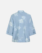 VILA Skjorte Nara Bia 3/4 Shirt - Nantcucket Breeze/ Bia