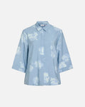 VILA Skjorte Nara Bia 3/4 Shirt - Nantcucket Breeze/ Bia