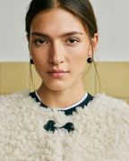 VILA Teddyjakke Fuzz L/S Buckle - Birch