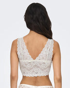 ONLY Bralett Chloe Lace - Cloud Dancer