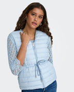 JDY Vest Renee Quilt Waistcoat - Cashmere Blue