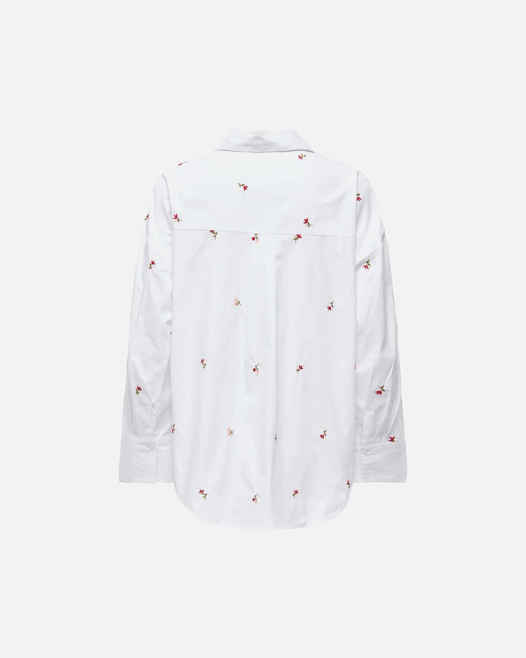 ONLY Skjorte Oregon Alva - Bright White/ Flower Emb