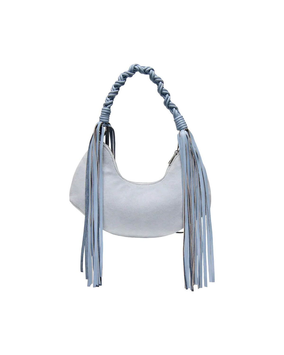 ONLY Veske Filiz Fringes Fringes Shoulder Bag - Soft Chambray