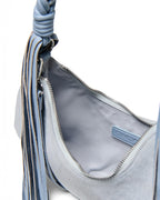 ONLY Veske Filiz Fringes Fringes Shoulder Bag - Soft Chambray