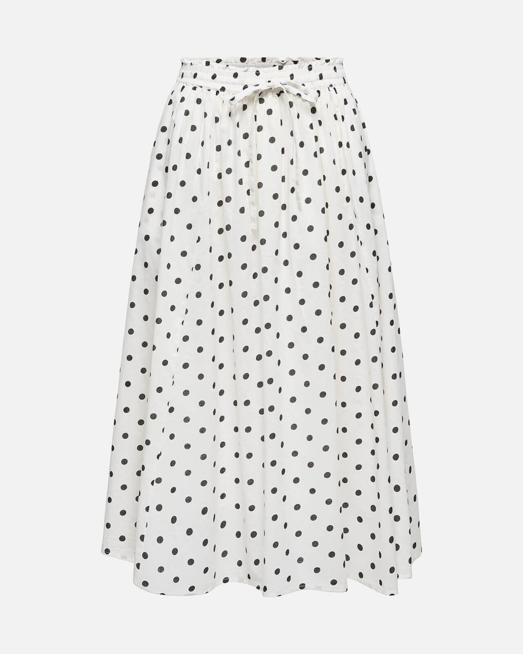 JDY Maxiskjørt Diego HW - Cloud Dancer / Black Dot