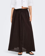 JDY Maxiskjørt Diego HW - Chocolate Torte