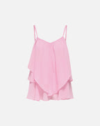 JDY Topp Elvira Layer L/S Layer Top - Bonbon