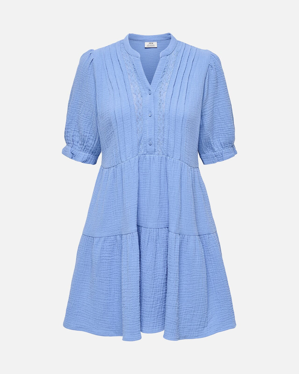 JDY Kjole Theis Life 2/4 Lace - Blue Bonnet