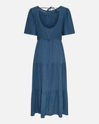 JDY Midikjole Theis 2/4 Life Dia - Vintage Indigo