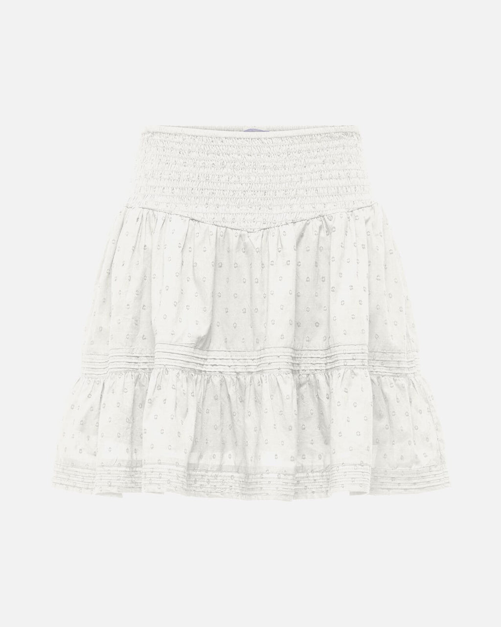 ONLY Skjørt Katti Short Skort - Cloud Dancer