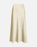 NEO NOIR Satengskjørt Bovary - Light Yellow