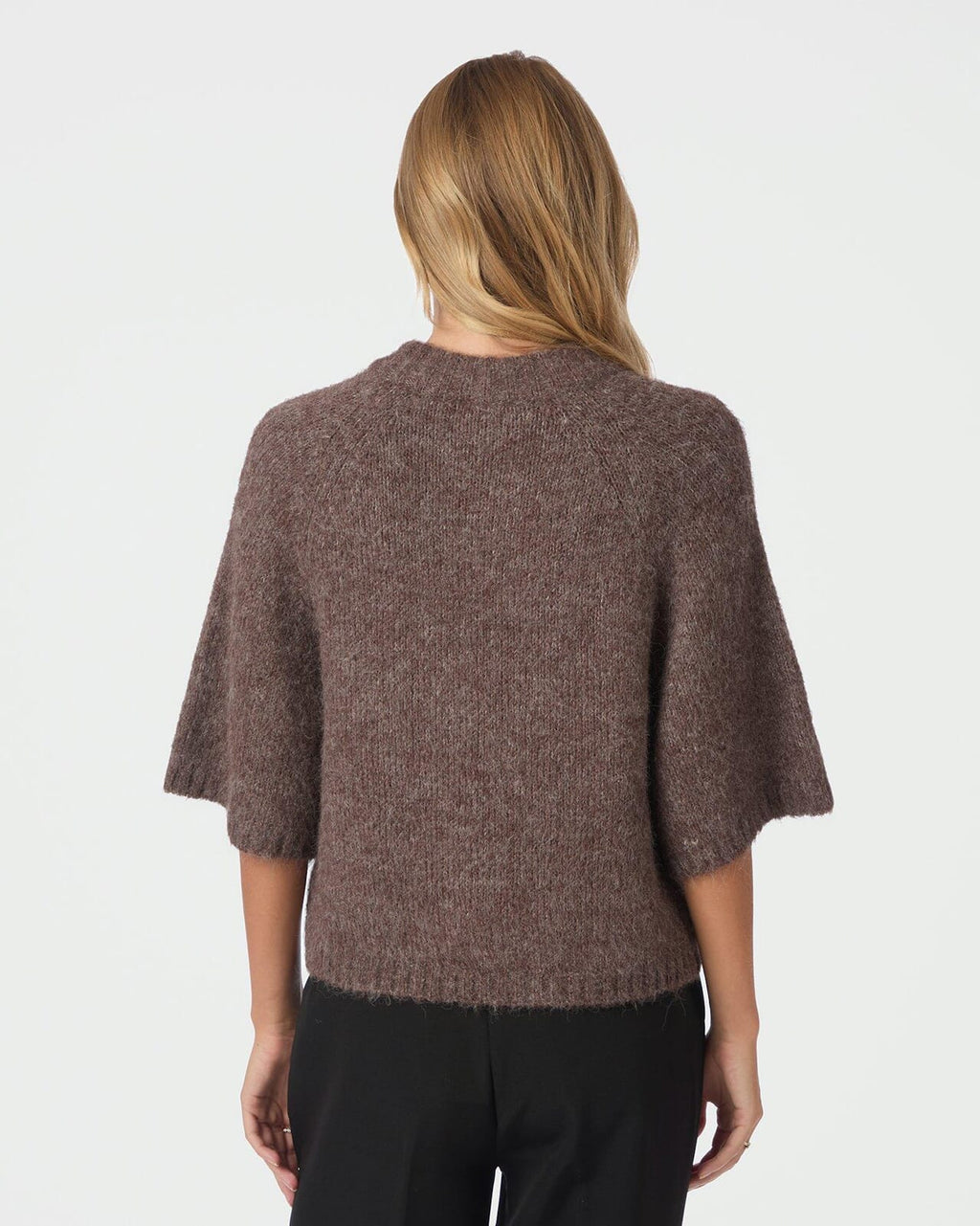 NEO NOIR Cardigan Benuta Fluffy Knit - Light Brown