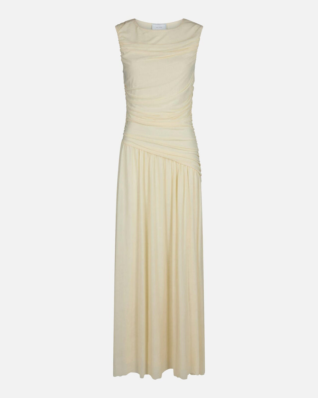 NEO NOIR Maxikjole Cludine Mesh - Light Yellow