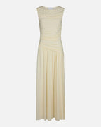 NEO NOIR Maxikjole Cludine Mesh - Light Yellow
