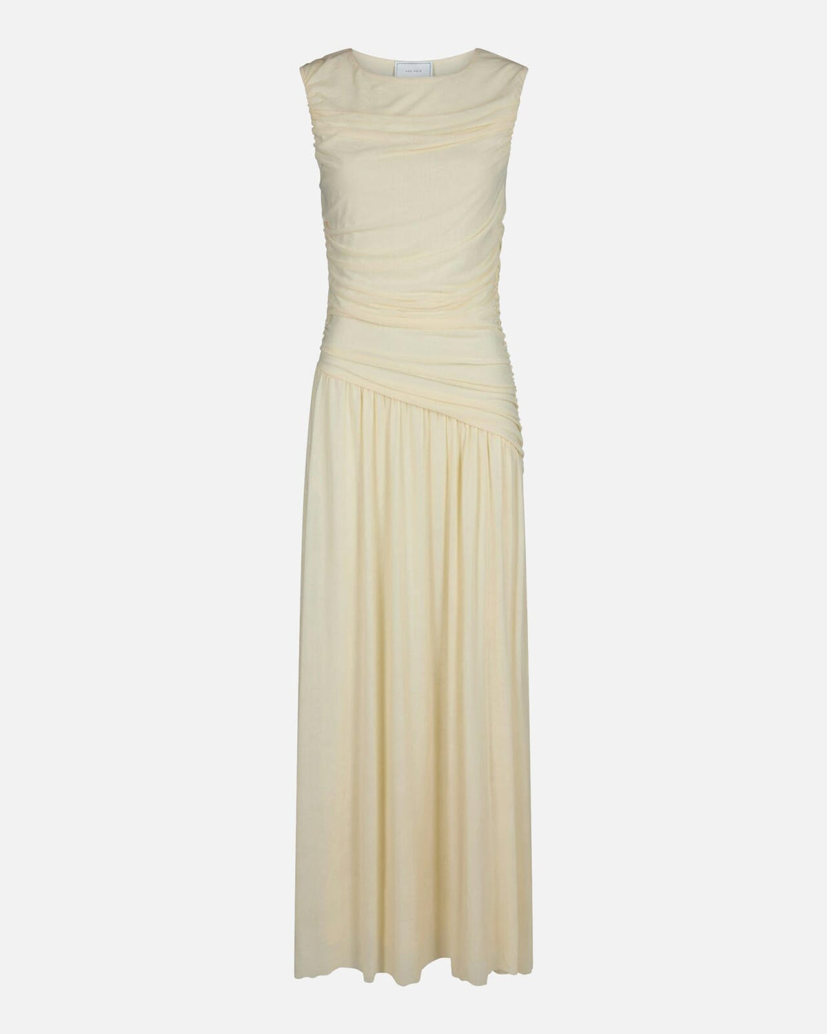 NEO NOIR Maxikjole Cludine Mesh - Light Yellow