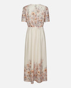 NEO NOIR Maxikjole Serna Flower Print - Burned Powder