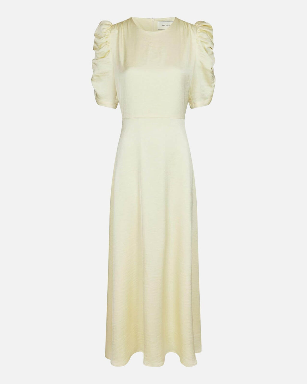 NEO NOIR Maxikjole Benuti Solid - Light Yellow