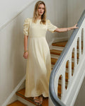 NEO NOIR Maxikjole Benuti Solid - Light Yellow