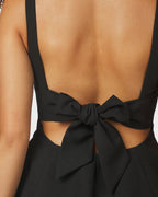 NEO NOIR Topp Agape Structure Tie - Black