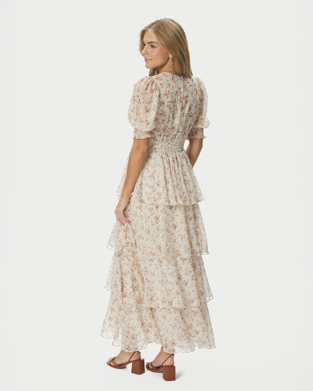 NEO NOIR Maxikjole Sable Meadow - Creme