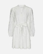 NEO NOIR Kjole Monnie Embroidery - White