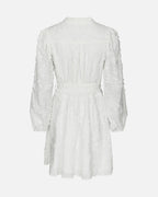 NEO NOIR Kjole Monnie Embroidery - White