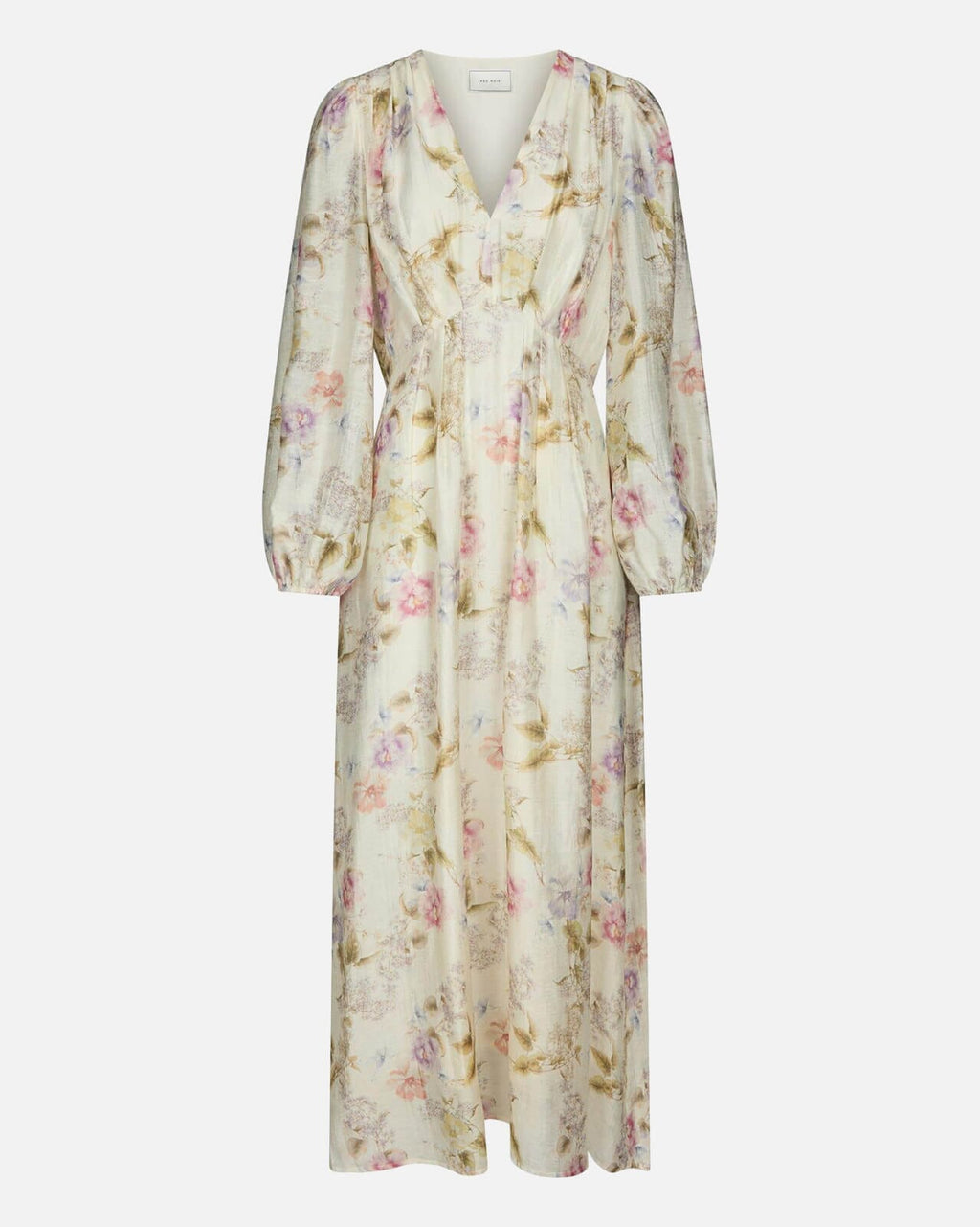 NEO NOIR Maxikjole Silfi Flower Vintage Flower - Off White