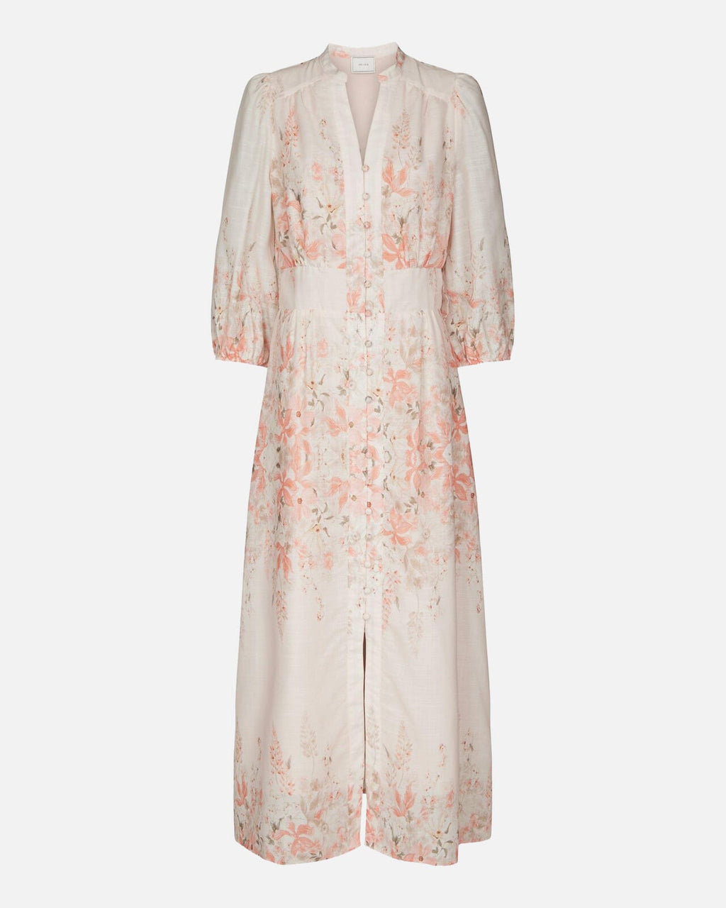 NEO NOIR Midikjole Stellar Blooming - Misty Rose