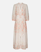 NEO NOIR Midikjole Stellar Blooming - Misty Rose