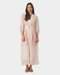 NEO NOIR Midikjole Stellar Blooming - Misty Rose