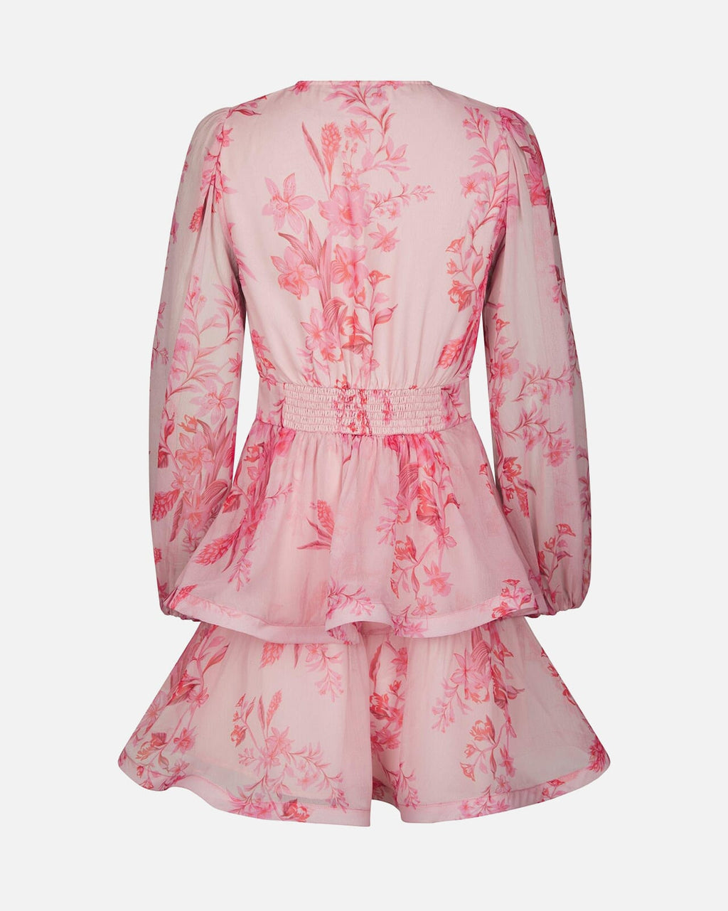 NEO NOIR Kjole Rivana Print Chiffon - Pink