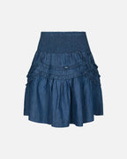 NEO NOIR Skjørt Maliah Denim - Blue