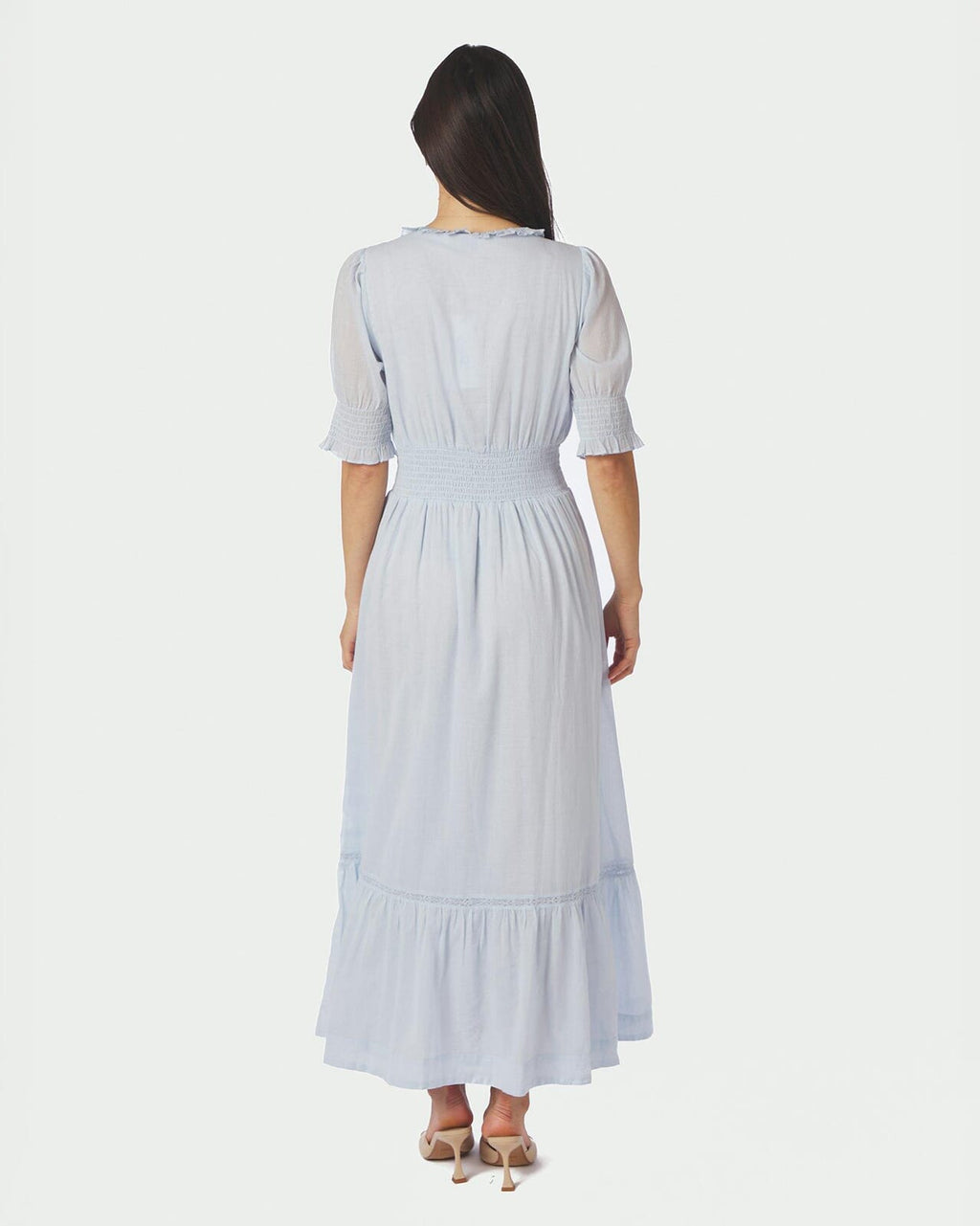 NEO NOIR Midikjole Alvine S Voile Dress - Light Blue