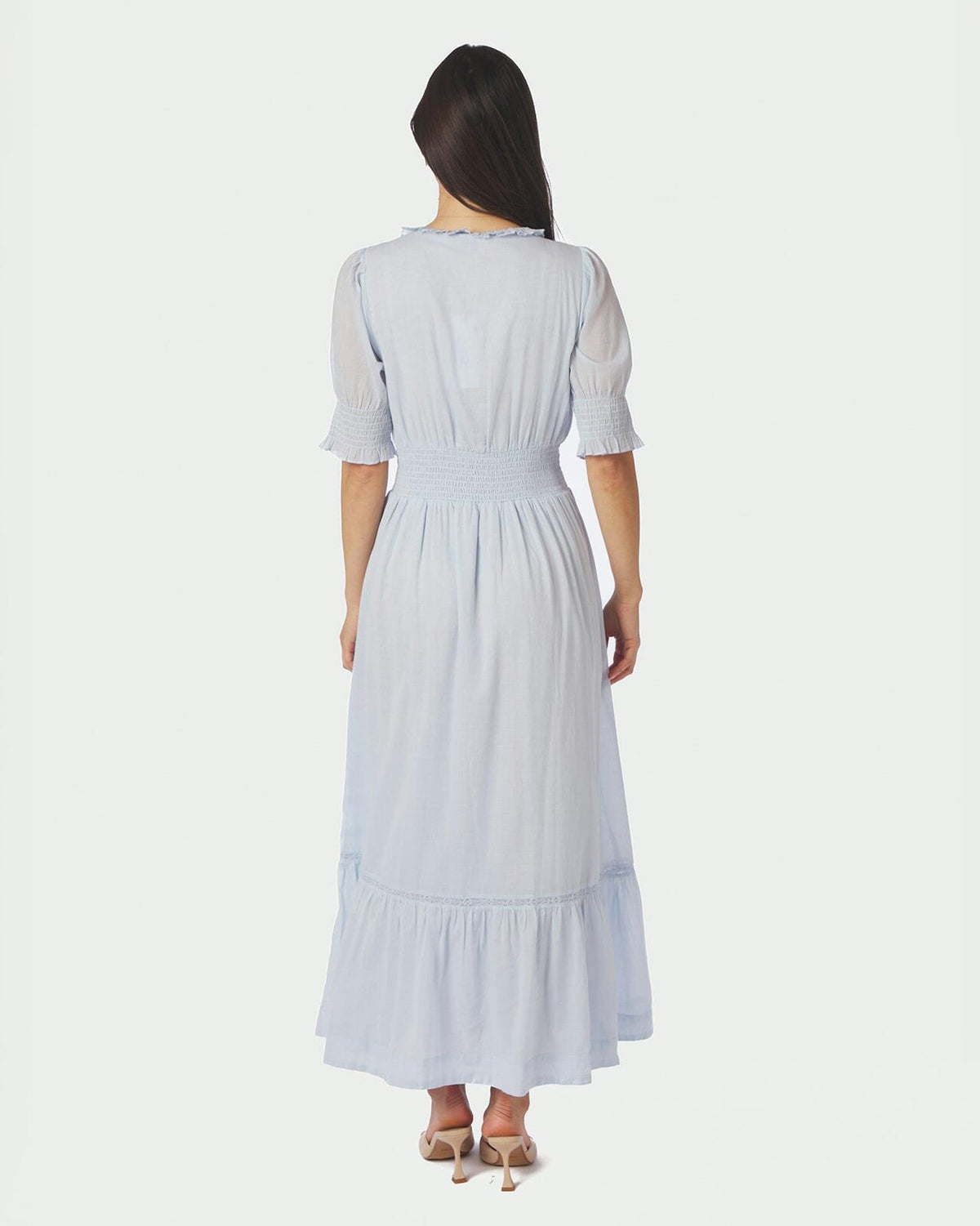 NEO NOIR Midikjole Alvine S Voile Dress - Light Blue