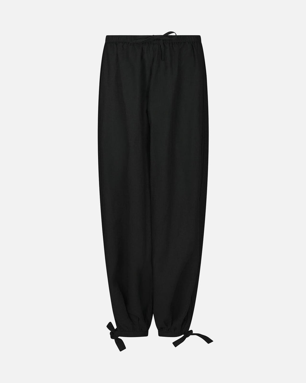 NEO NOIR Bukse Roxane Balloon Linmiks Linen Pants - Black