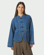 NEO NOIR Denimjakke Caline Denim Jacket - Blue Denim