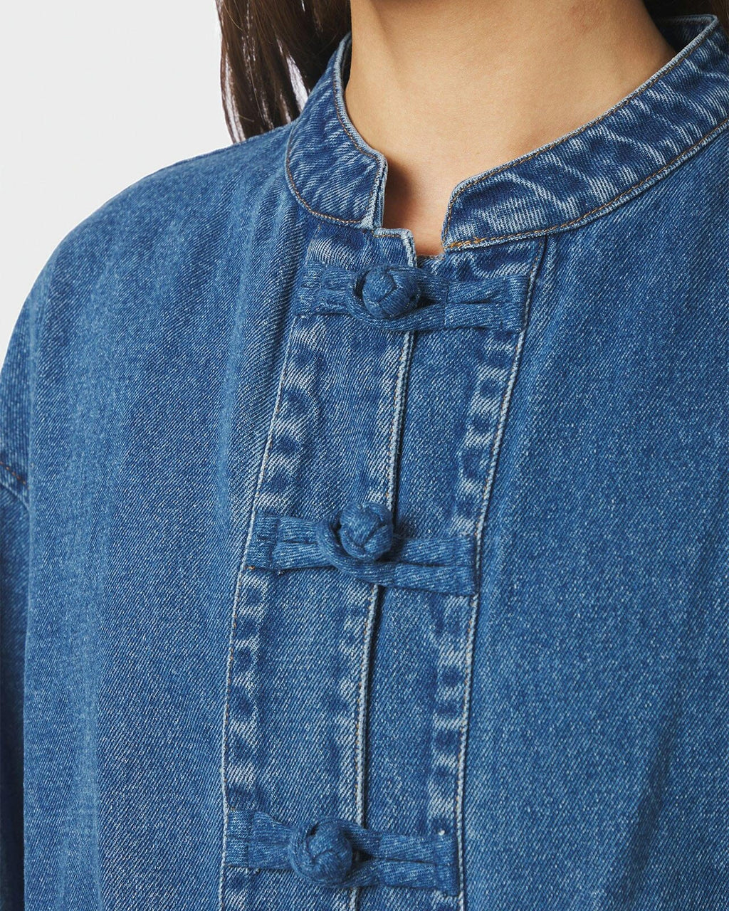 NEO NOIR Denimjakke Caline Denim Jacket - Blue Denim