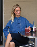 NEO NOIR Denimjakke Caline Denim Jacket - Blue Denim