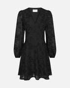 NEO NOIR Kjole Milly Embroidery - Black