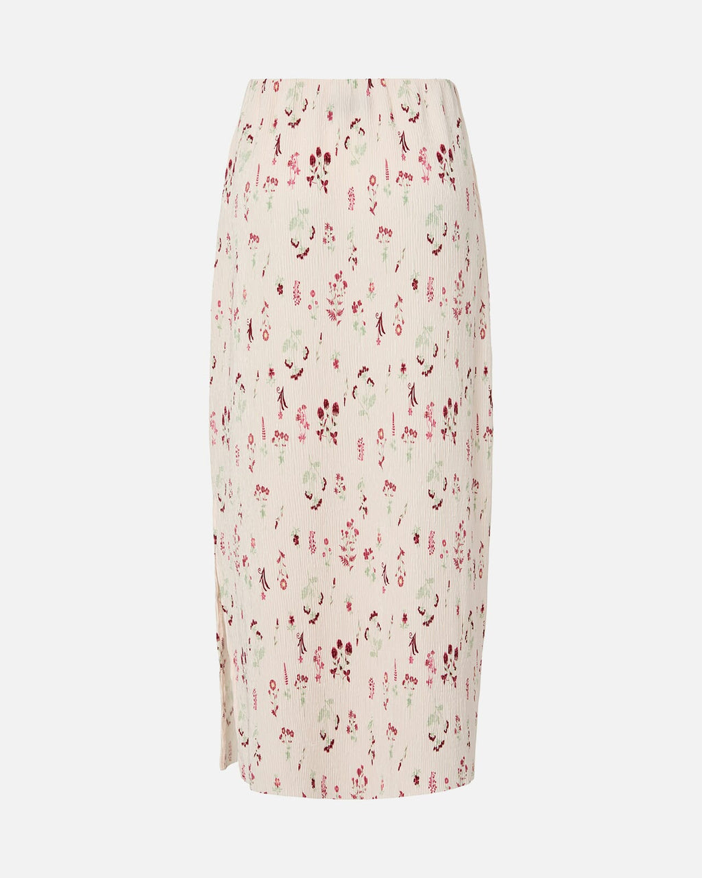PIECES Midiskjørt Flora HW Ankle - Petal Pink/ Flowers
