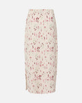 PIECES Midiskjørt Flora HW Ankle - Petal Pink/ Flowers