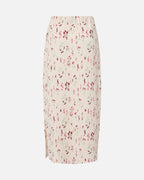 PIECES Midiskjørt Flora HW Ankle - Petal Pink/ Flowers