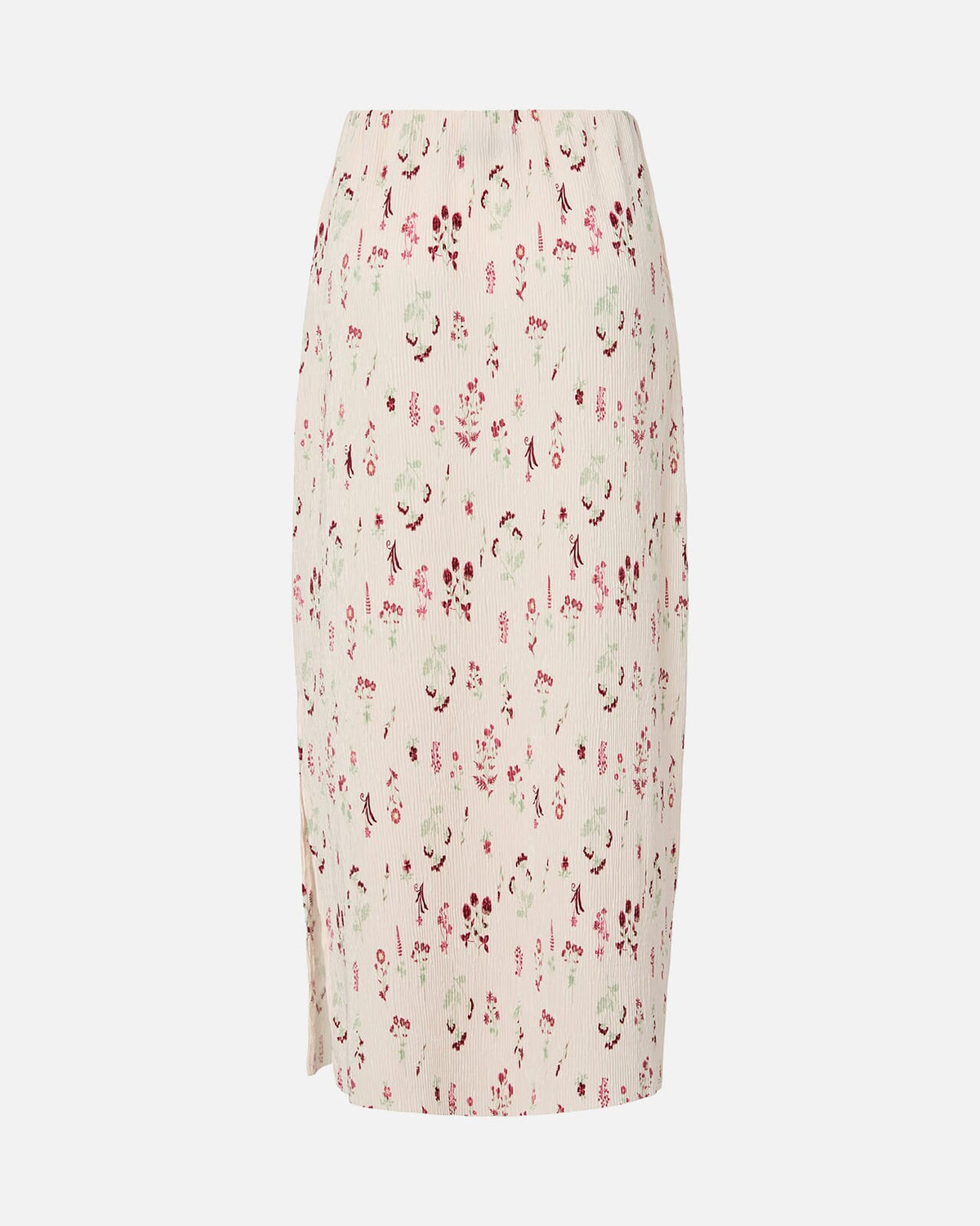 PIECES Midiskjørt Flora HW Ankle - Petal Pink/ Flowers