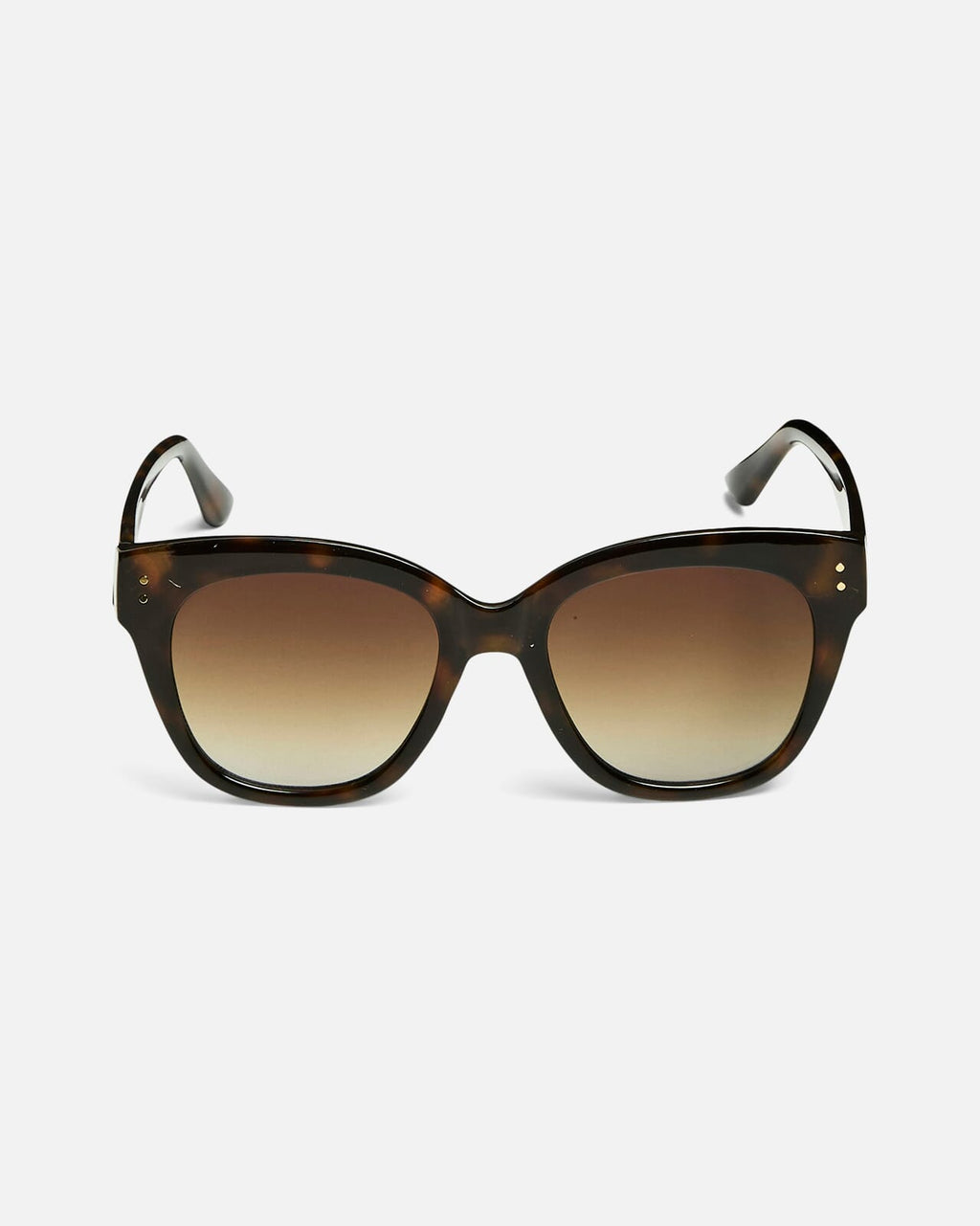 PIECES Solbriller Belina - Black Turtle