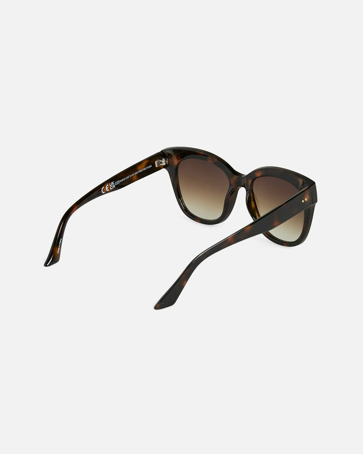 PIECES Solbriller Belina - Black Turtle