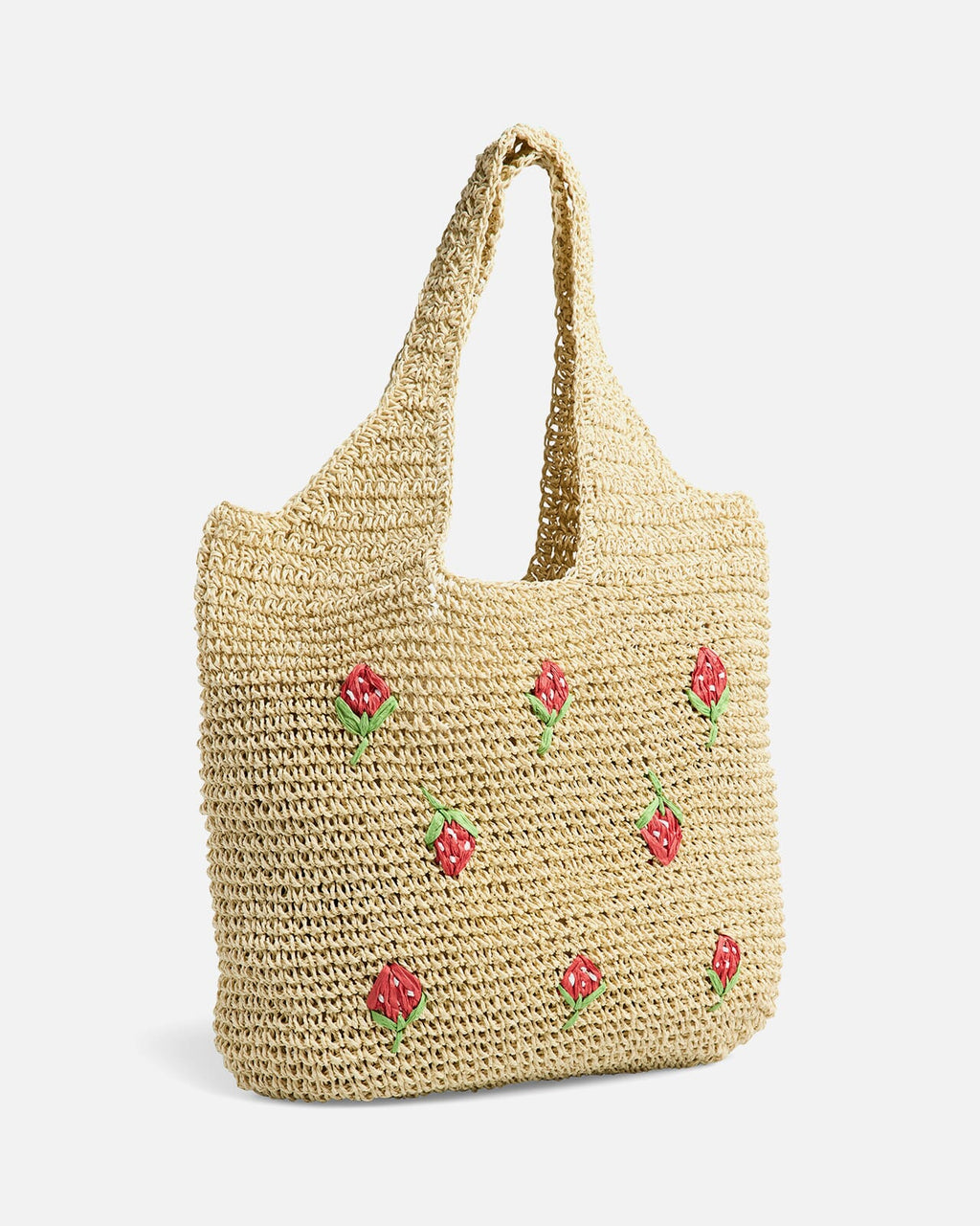 PIECES Veske Kelly - Nature/ Strawberry