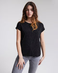 ICHI T-skjorte Rebel SS6 - Black