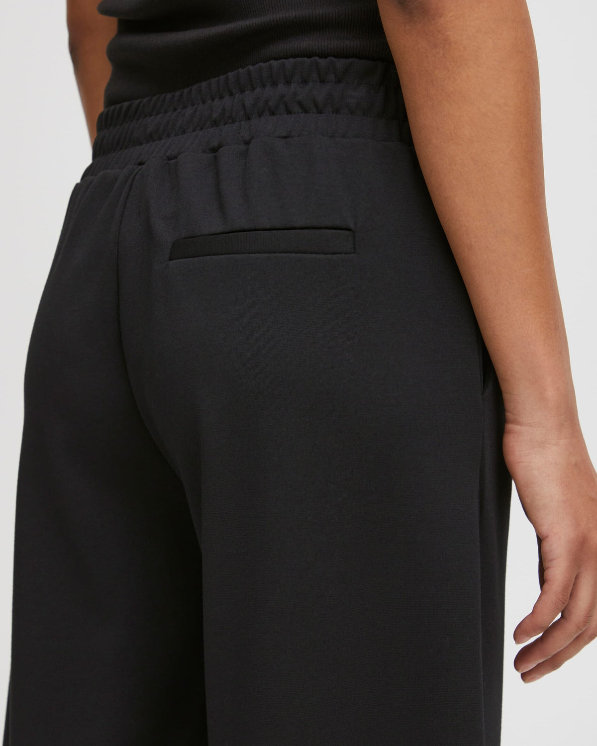 ICHI Bukse Kate Sus Wide - Black