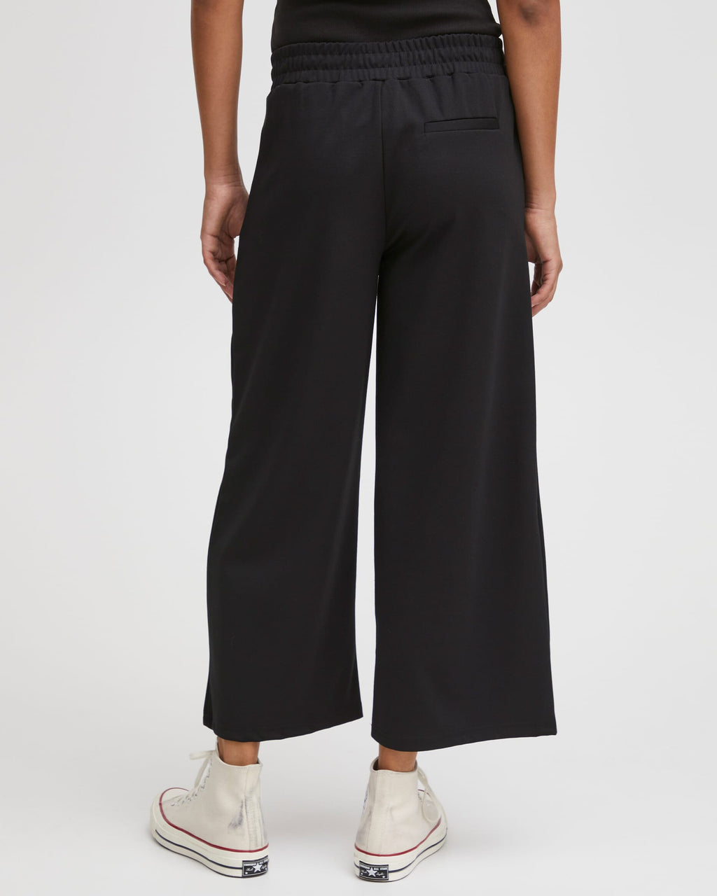 ICHI Bukse Kate Sus Wide - Black